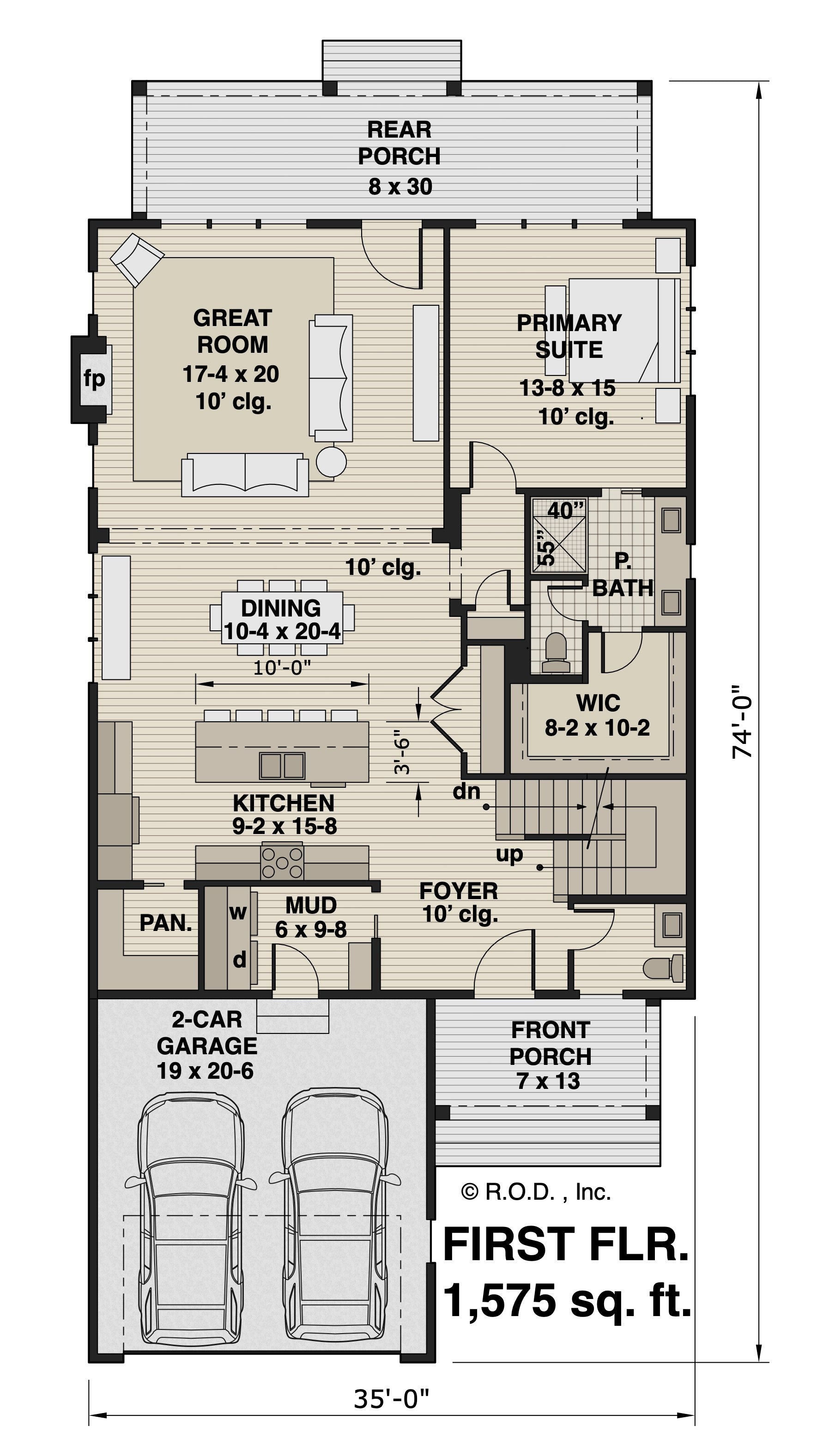 Hayward House Plan