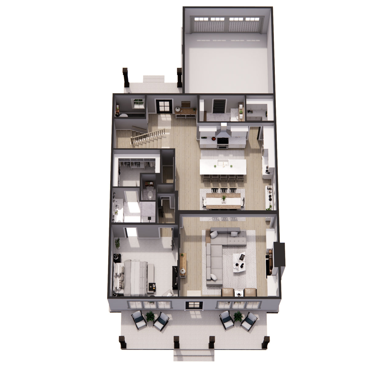 The Hayfield House Plan