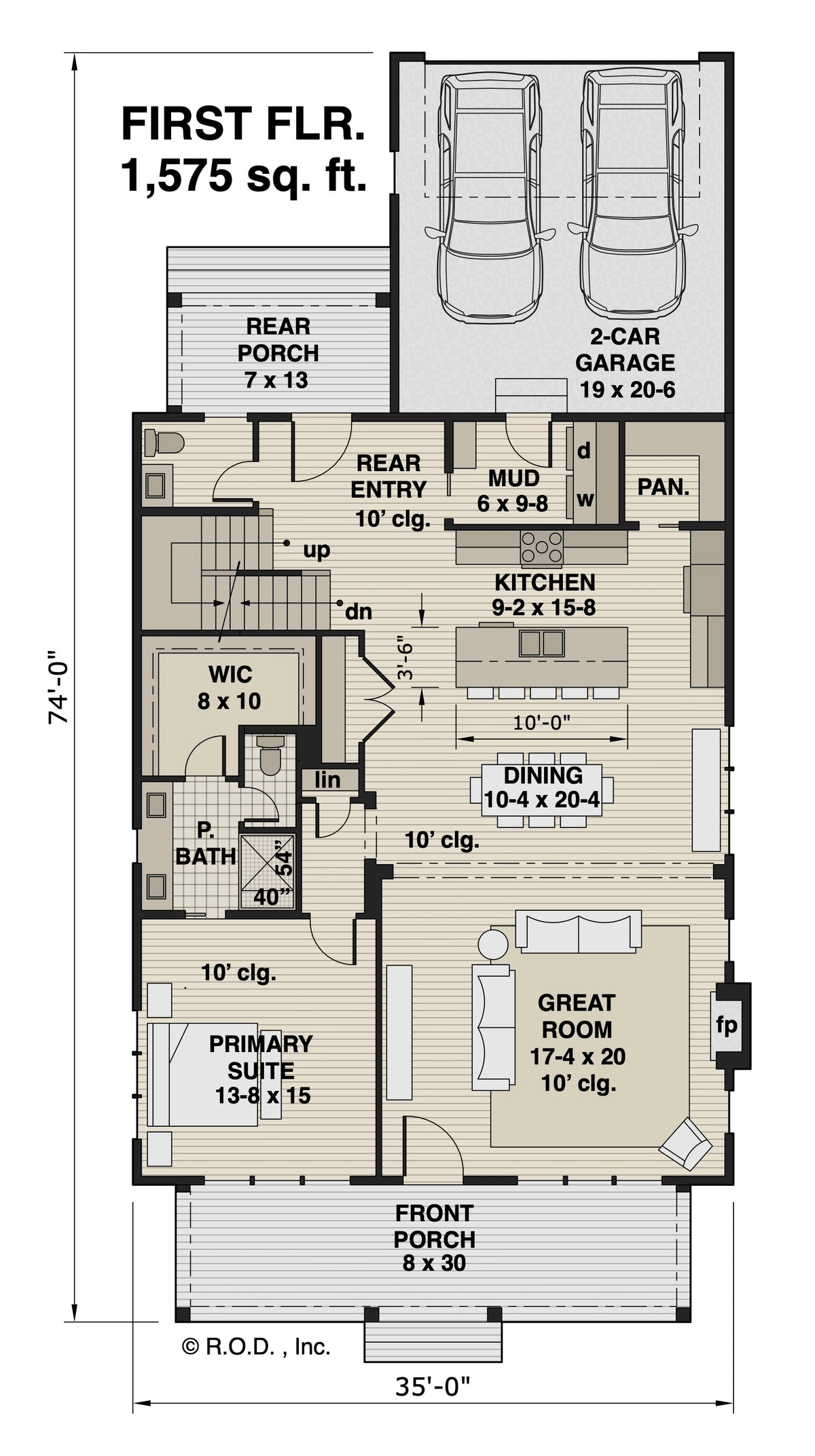 The Hayfield House Plan