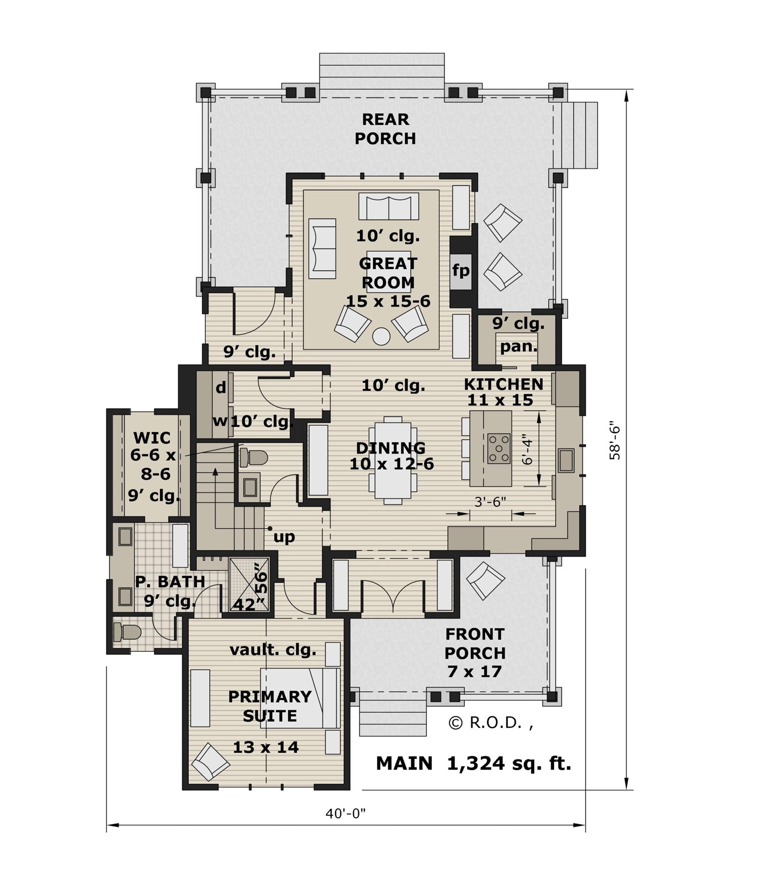 Preston House Plan