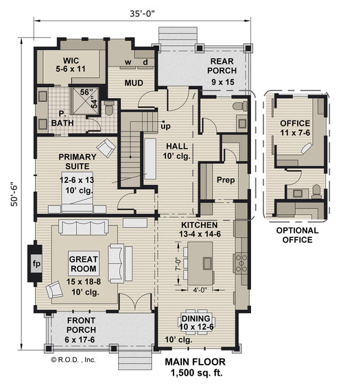 Fairfax House Plan