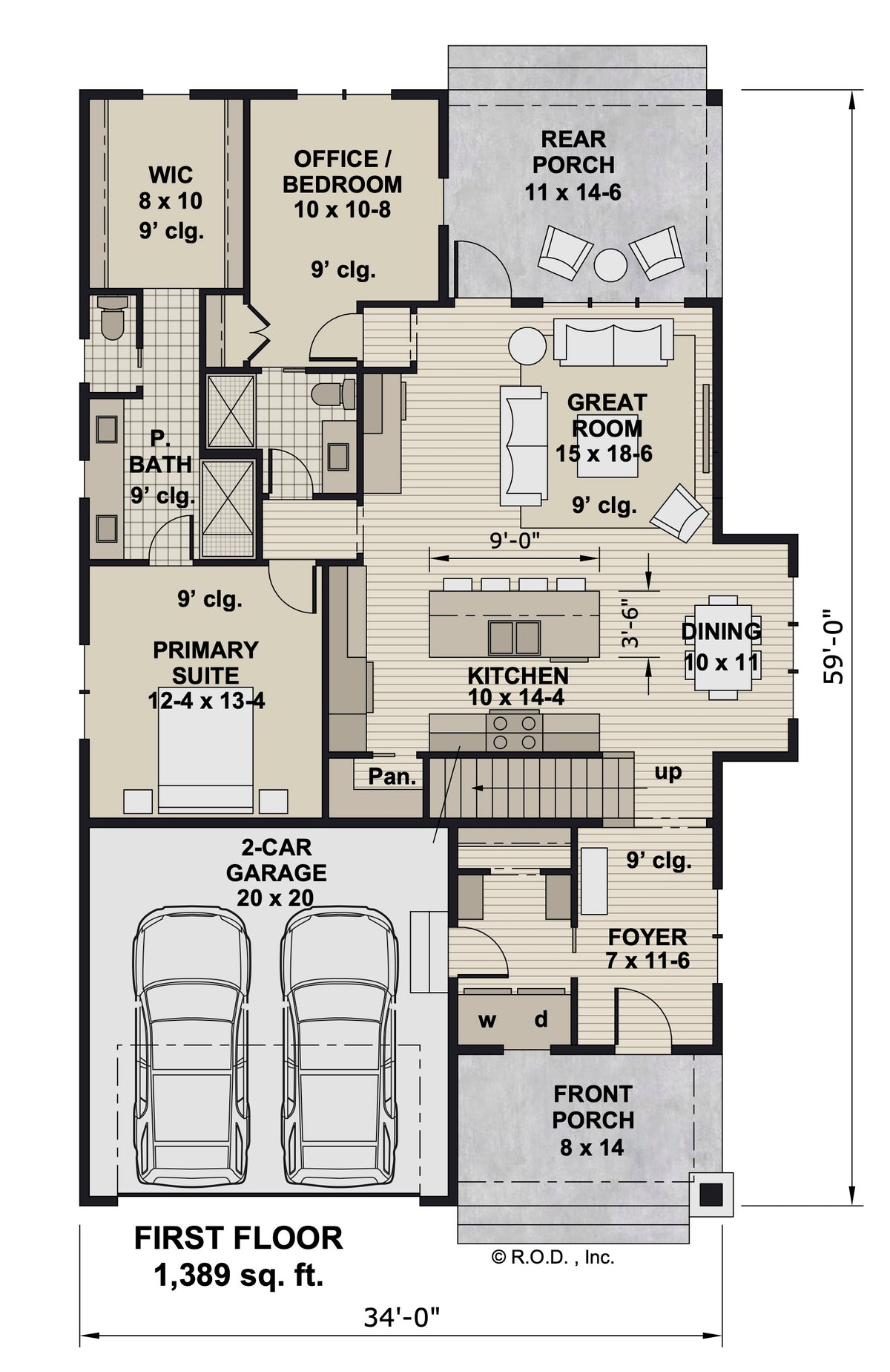 Gaston House Plan