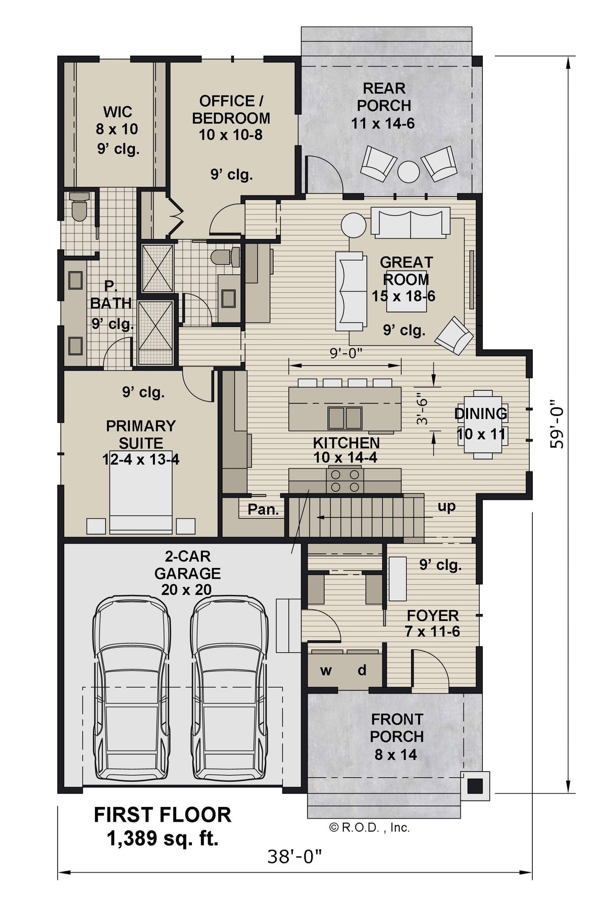 Gaston House Plan