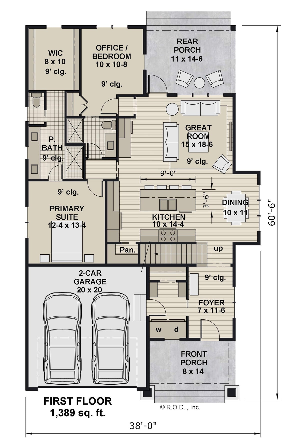 Pendleton House Plan