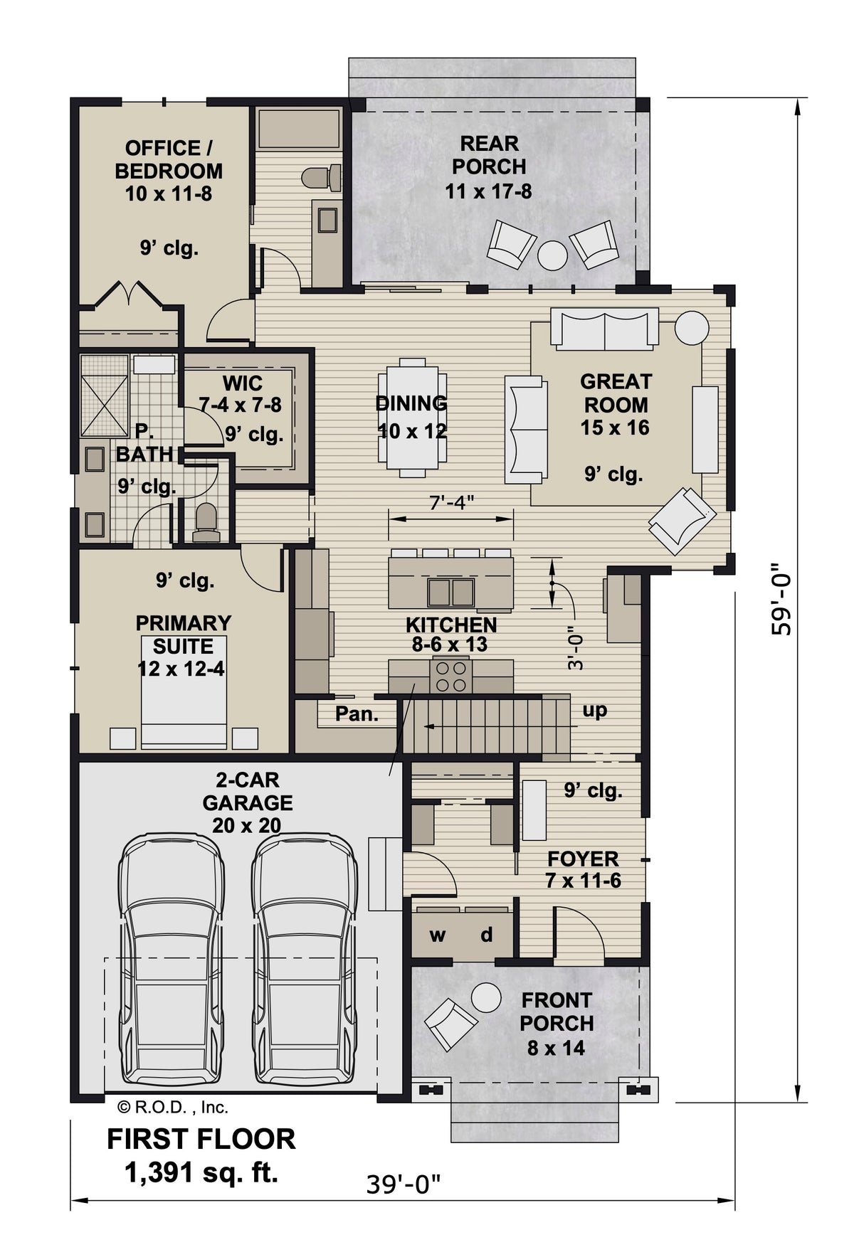 Ridgeway House Plan