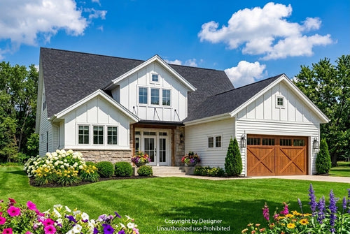 Blackduck House Plan house plan exterior rendering