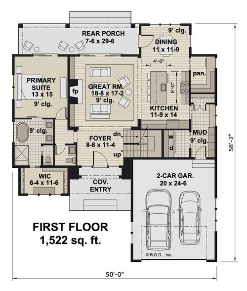 Dixon House Plan