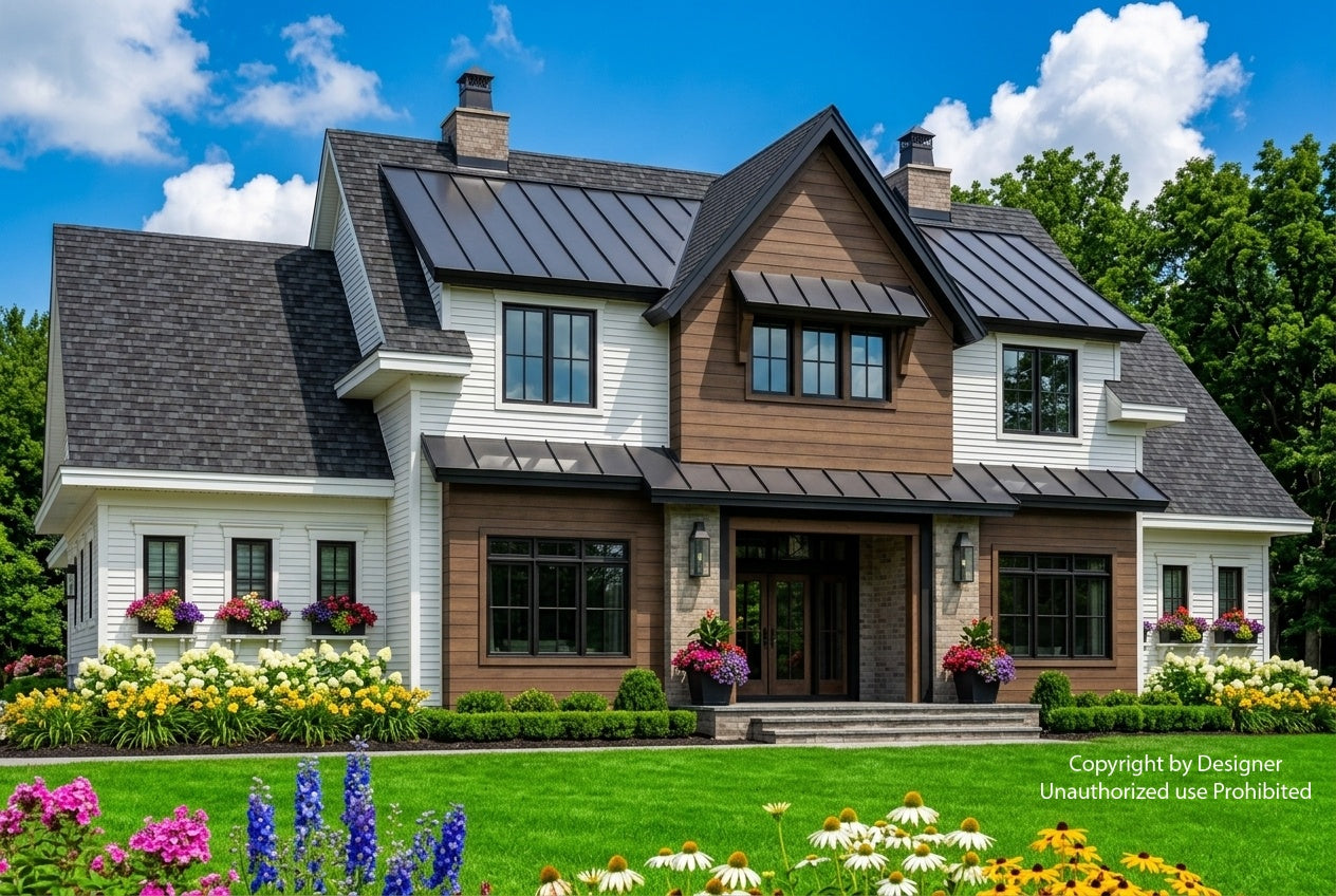 Sunset Springs House Plan house plan exterior rendering
