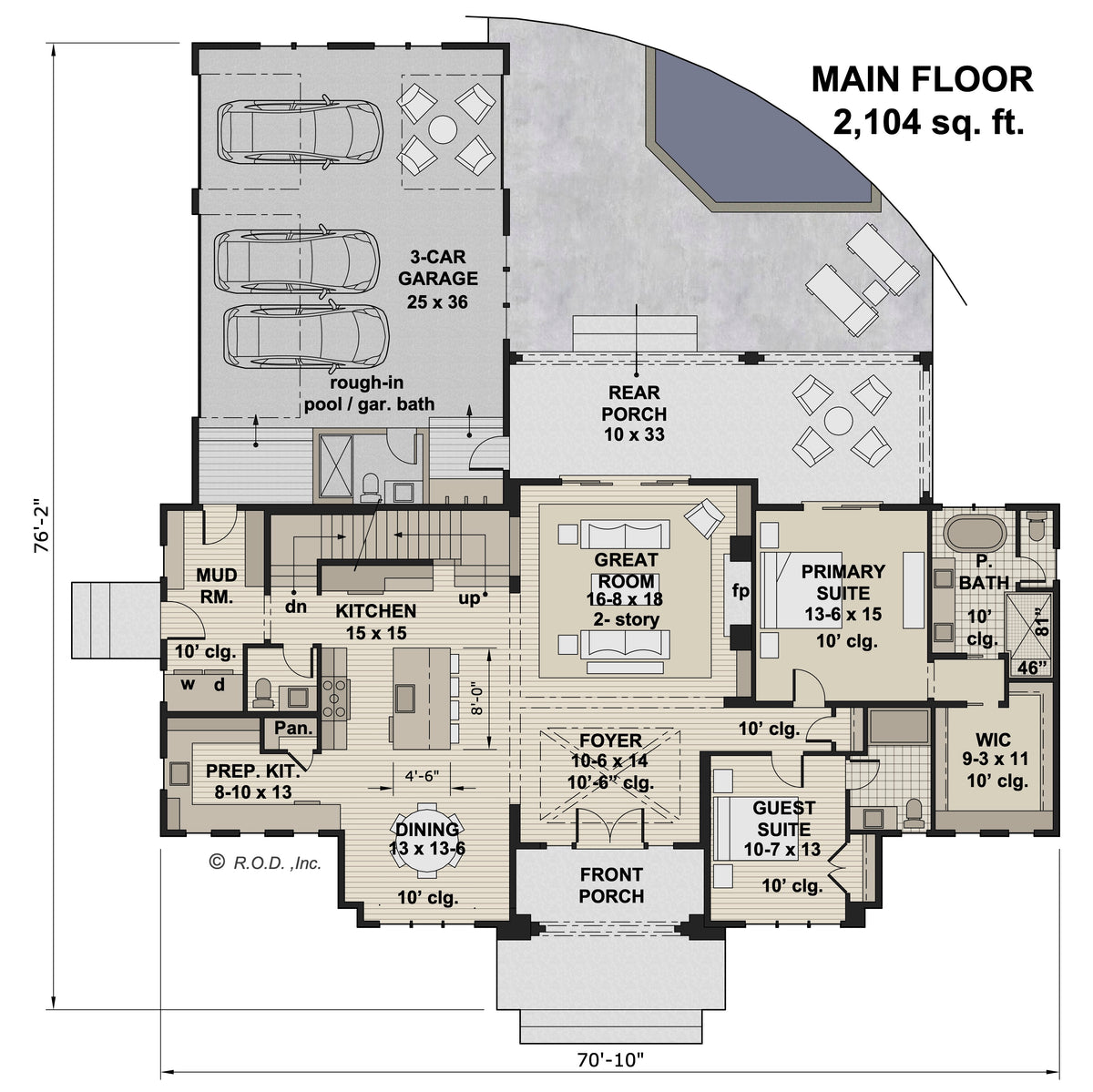 Sunset Springs House Plan