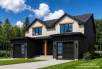 Perry House Plan house plan exterior rendering