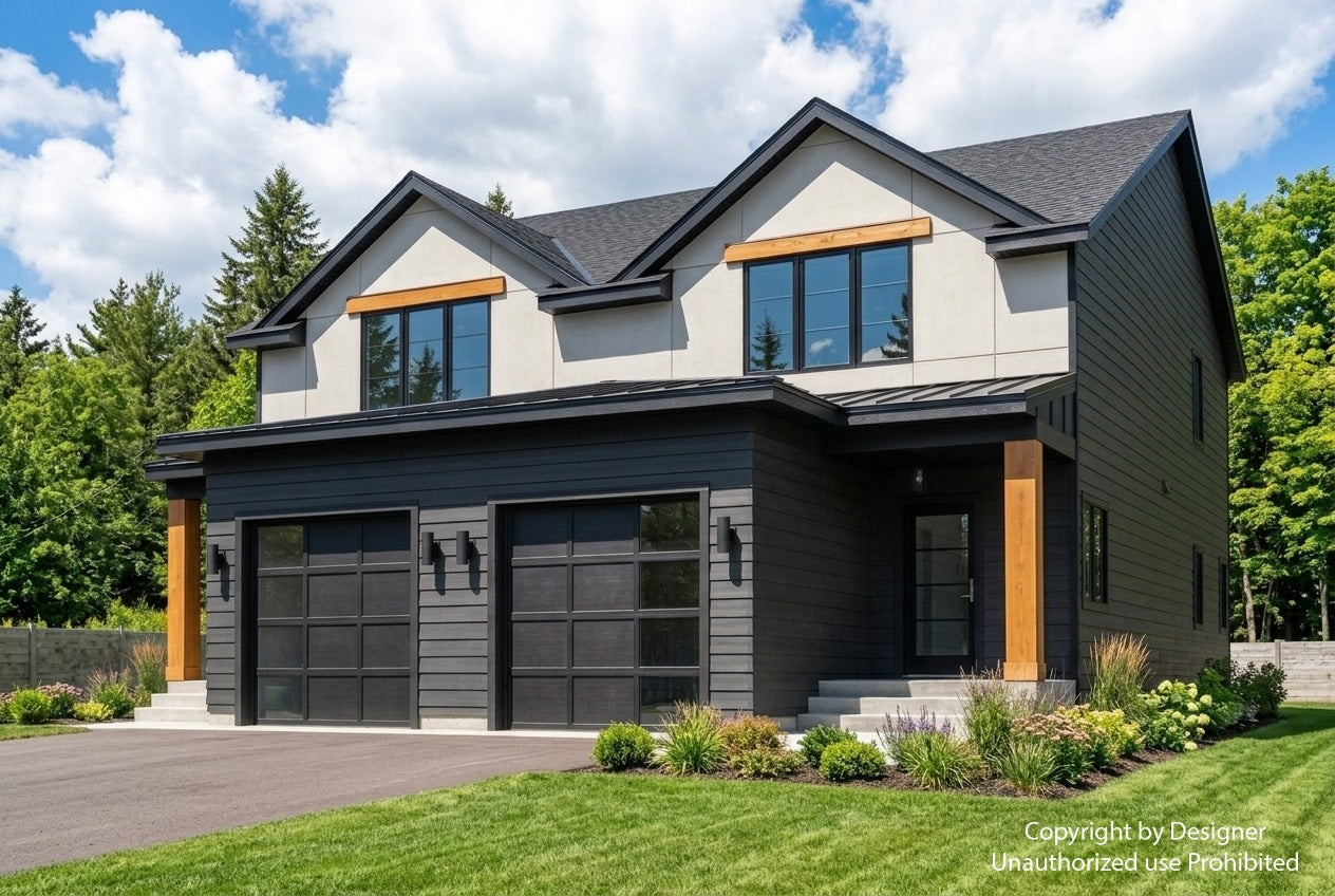 Portage House Plan house plan exterior rendering