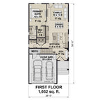 Rhodes House Plan