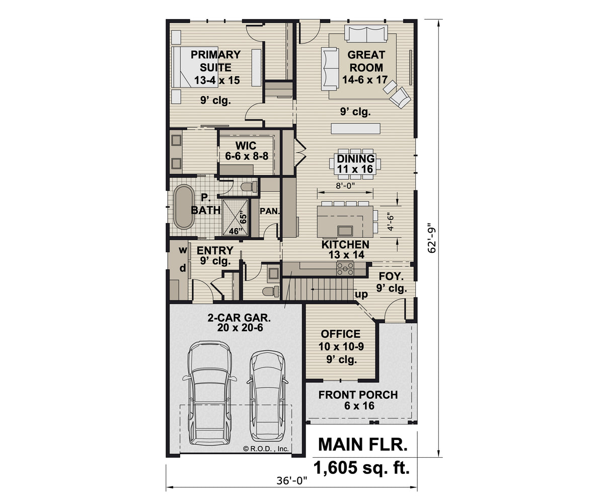 Stowe House Plan