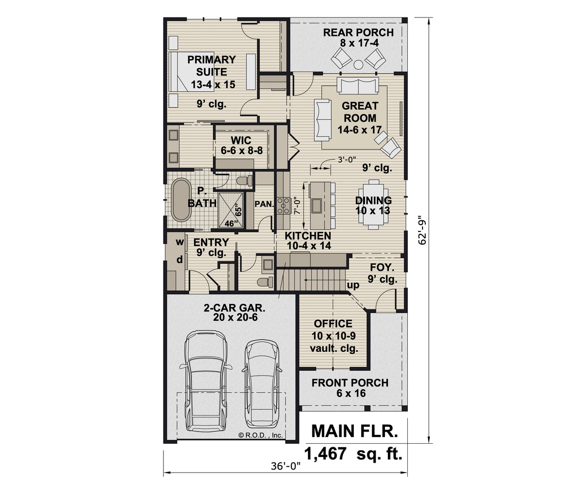 Kodiak House Plan