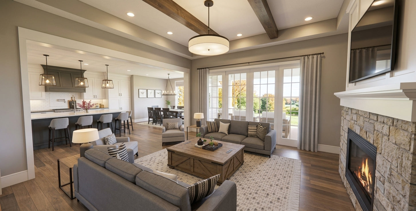 Cold Spring House Plan interior rendering 25.