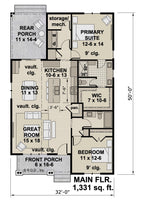 Gatesville House Plan