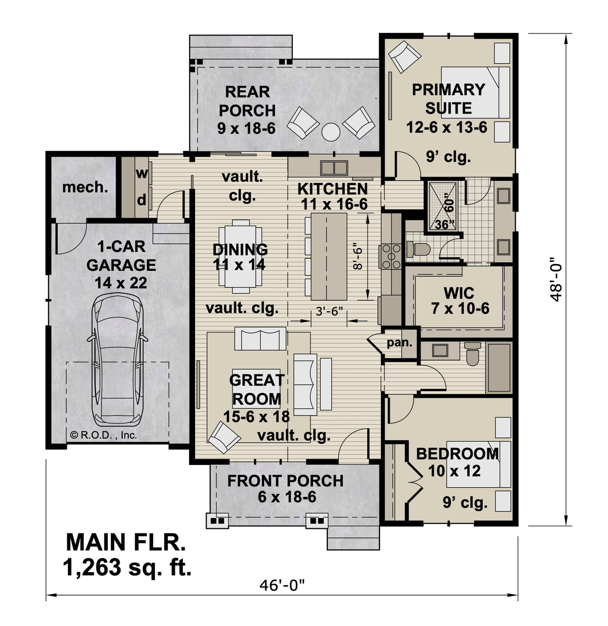 Oxford House Plan