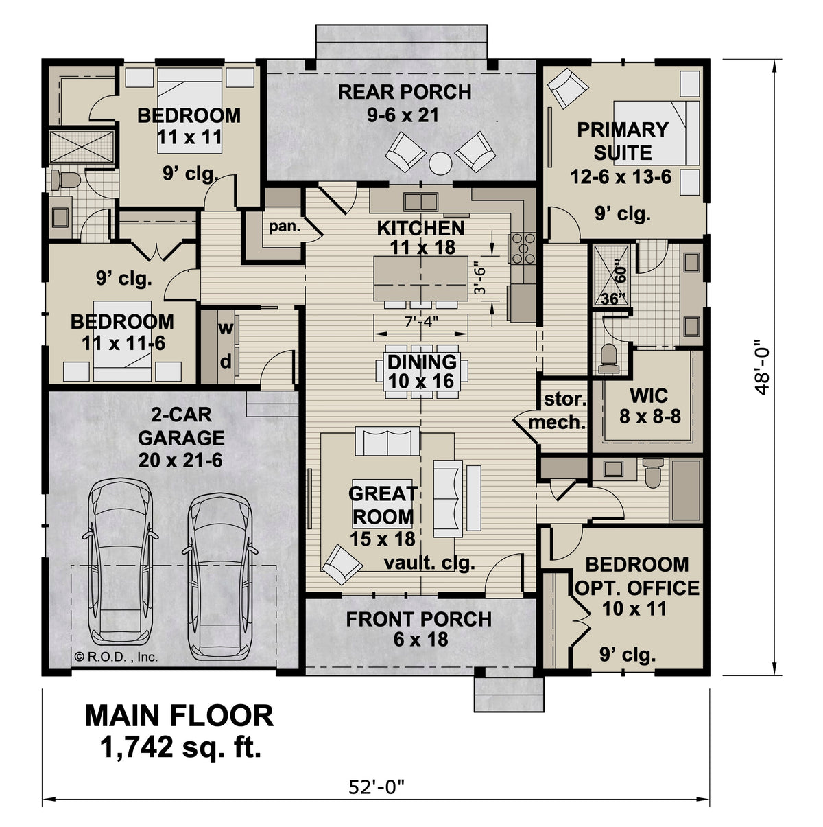 Wingate House Plan