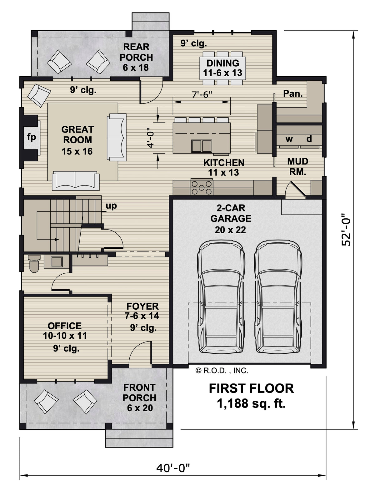 Woodford House Plan