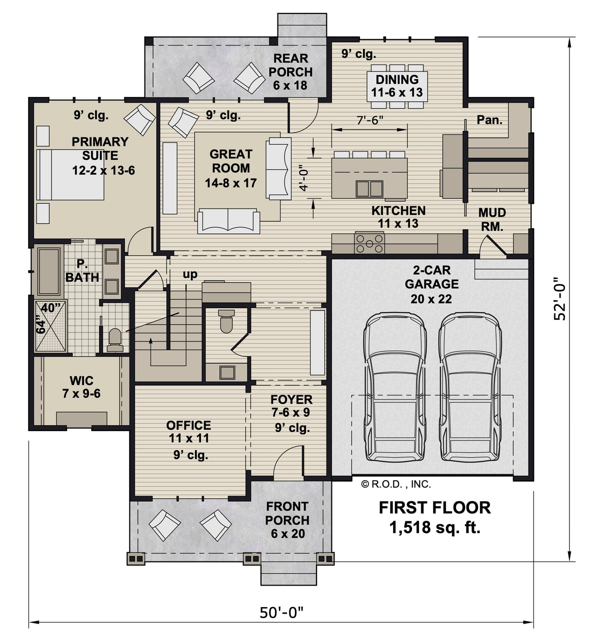 Woodley House Plan