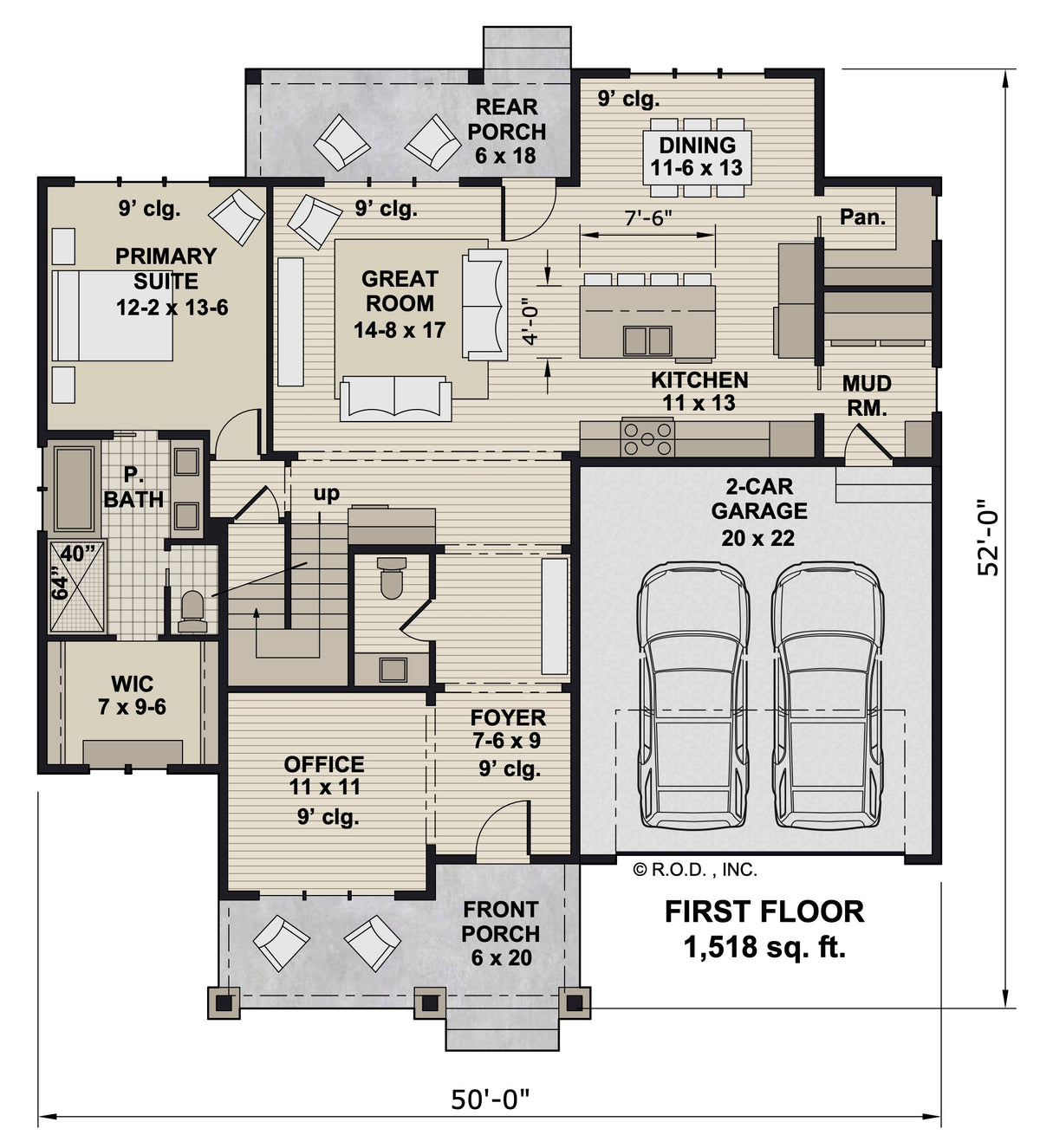 Teakwood House Plan