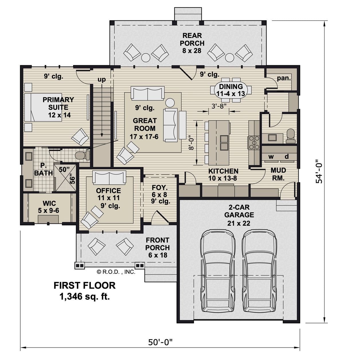 Arlington House Plan