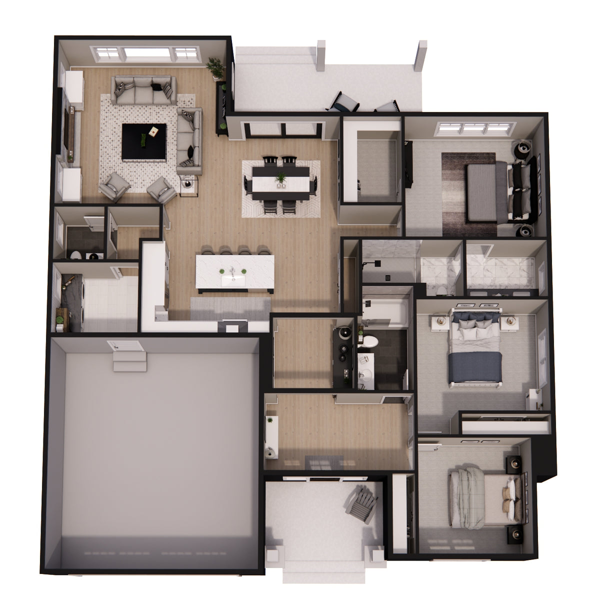 Greenfiled House Plan