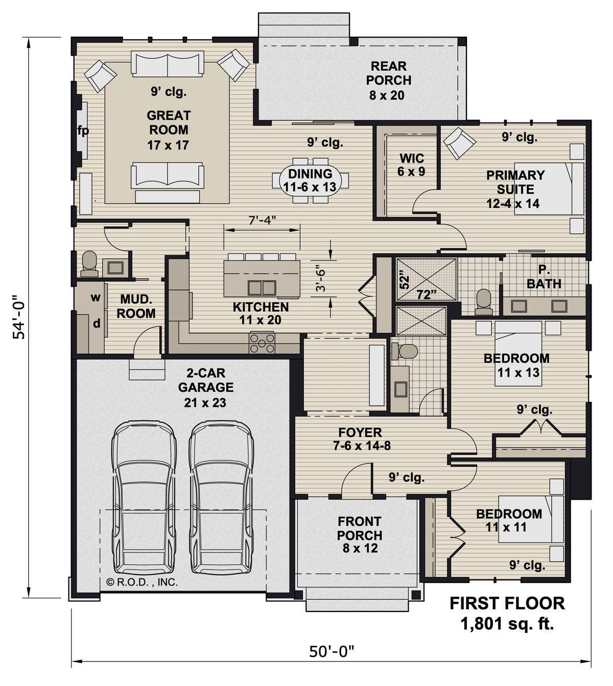 Greenfiled House Plan