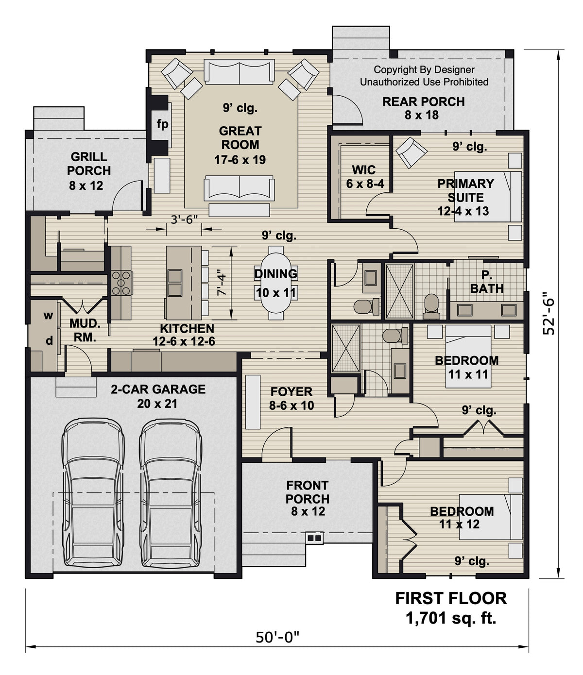 Buxton House Plan