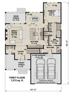 Credit River House Plan