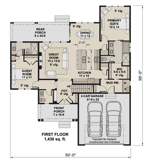Dakota House Plan