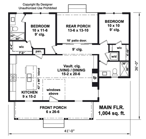 Bowman House Plan