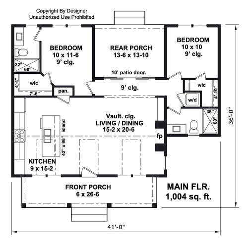 Dexter House Plan
