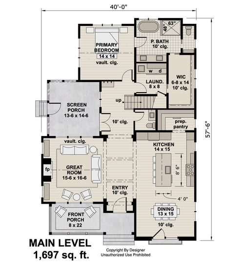 Caroline House Plan