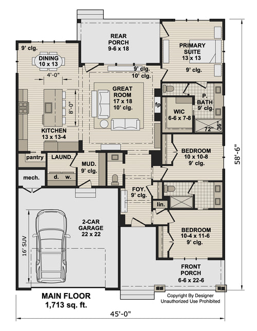 Ellery House Plan