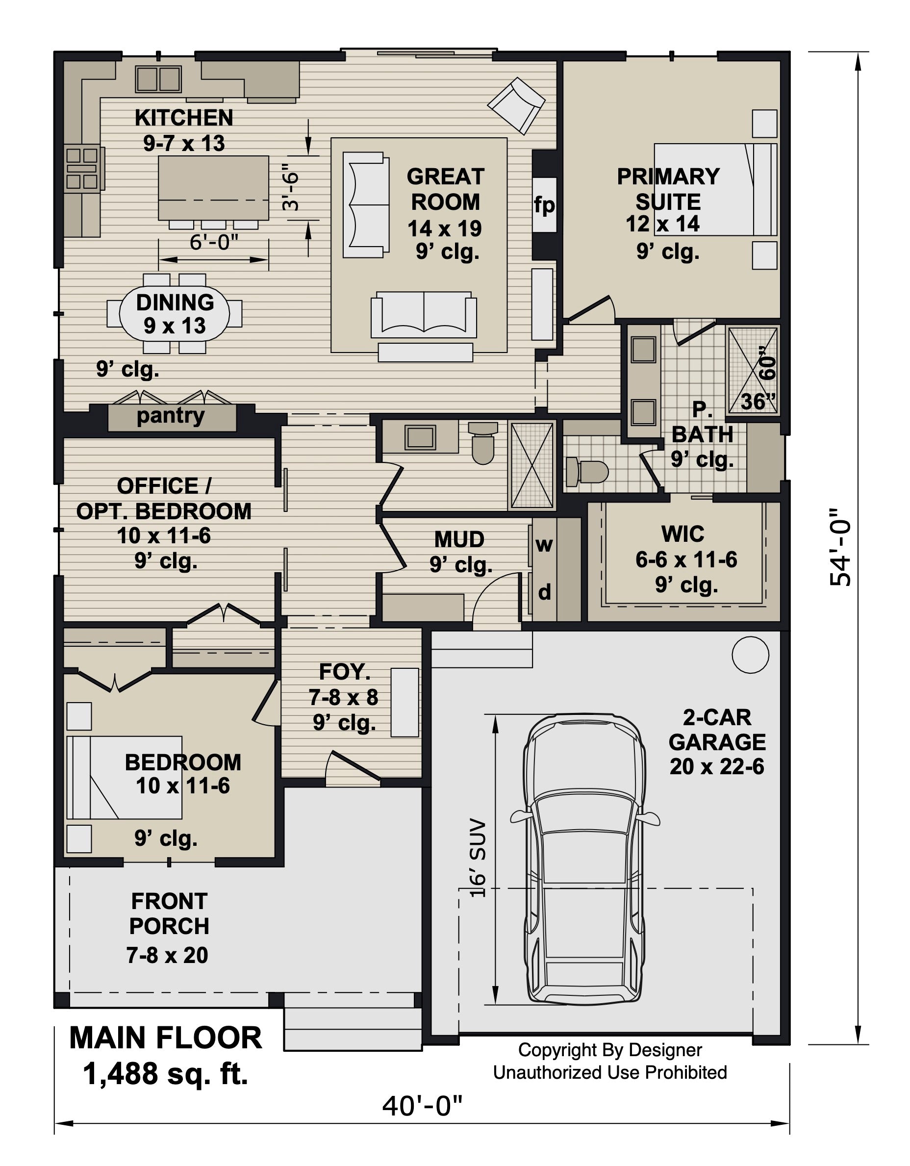 Willowbrook House Plan
