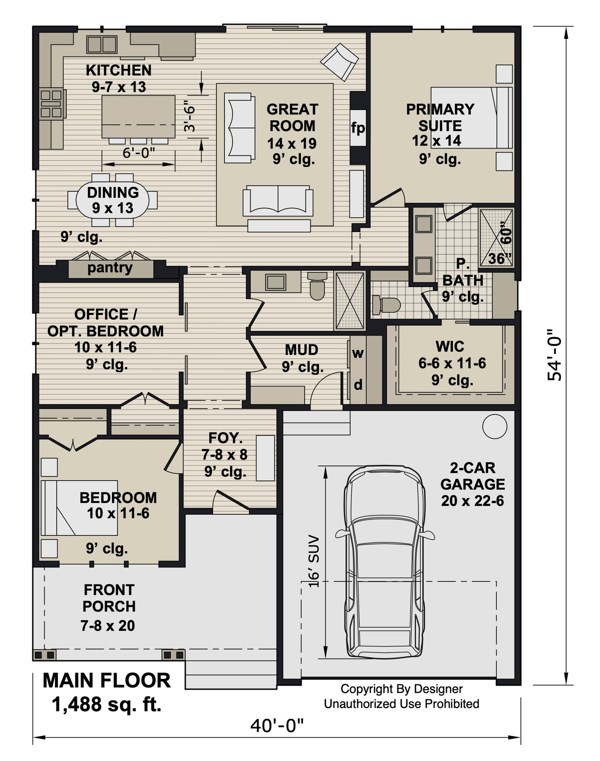Cedarbrook House Plan