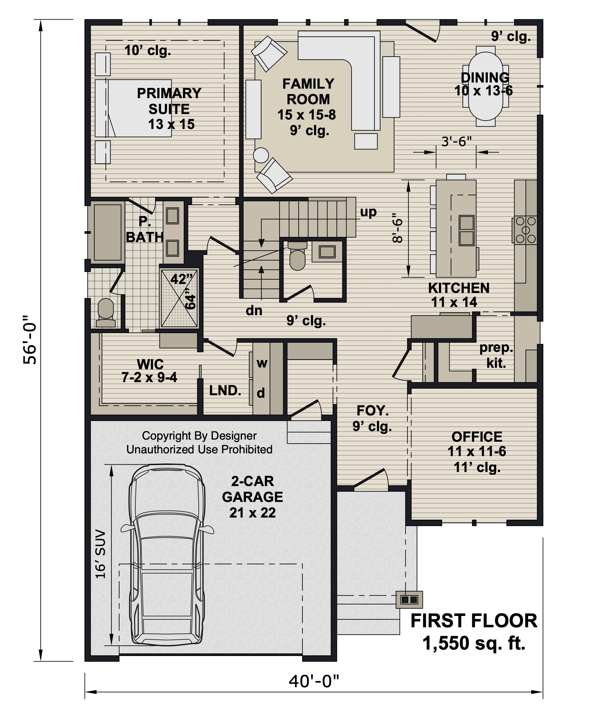 Oakwood Springs House Plan