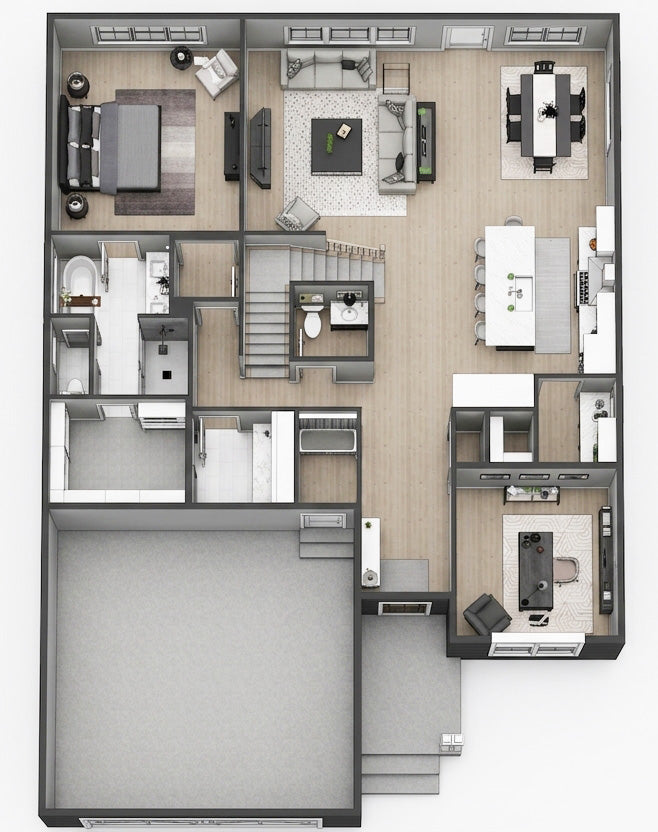 Oakwood Springs House Plan