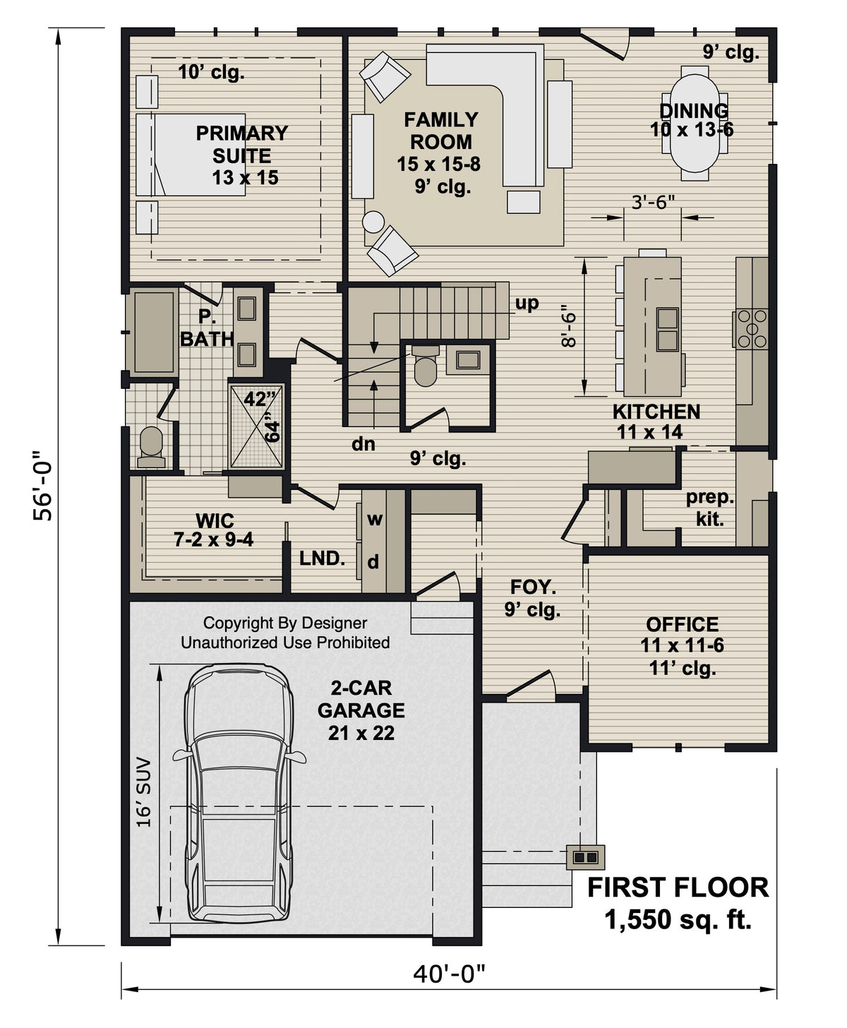 Oakwood Springs House Plan