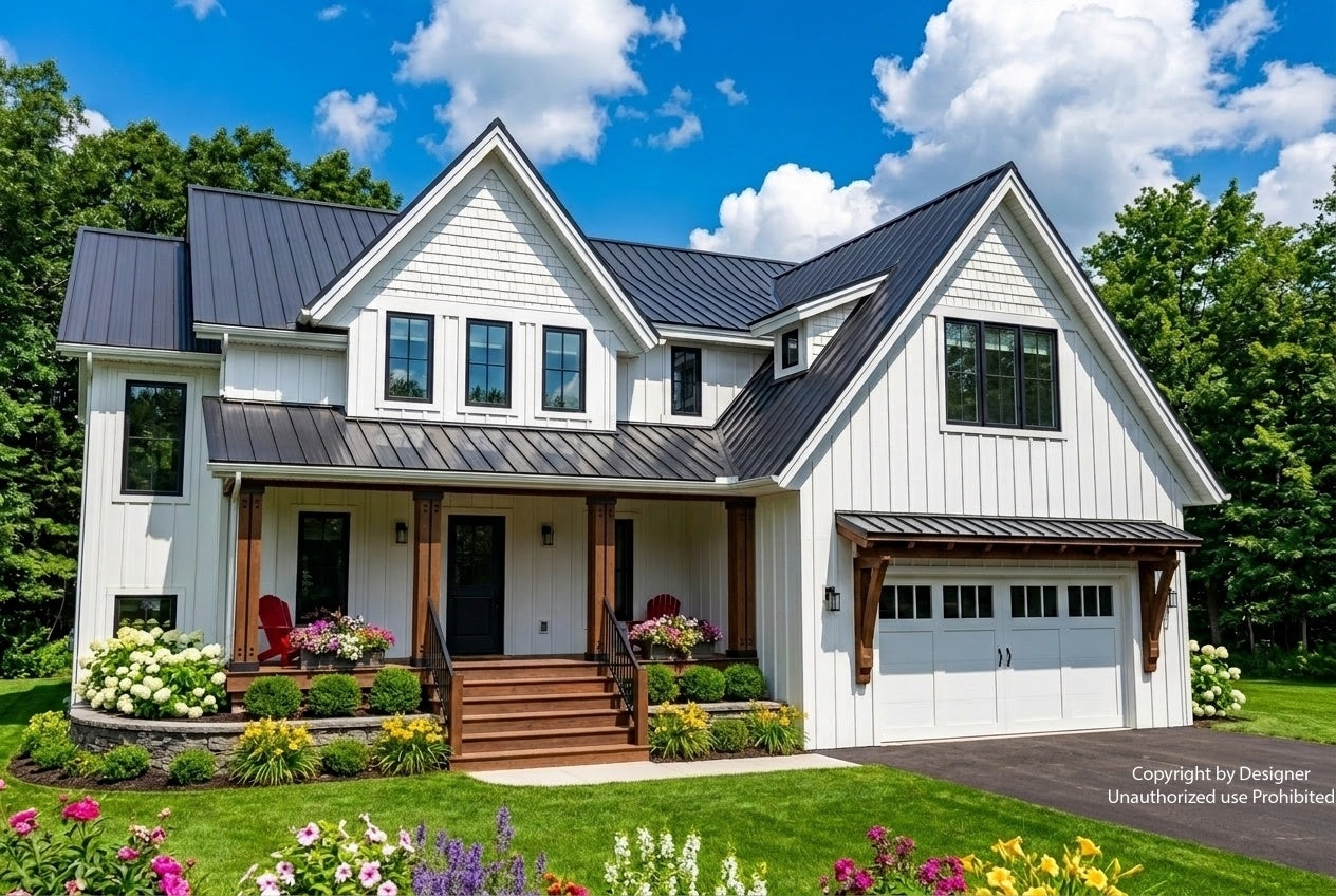 Clifden Creek House Plan house plan exterior rendering