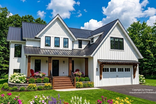 Clifden Creek House Plan house plan exterior rendering