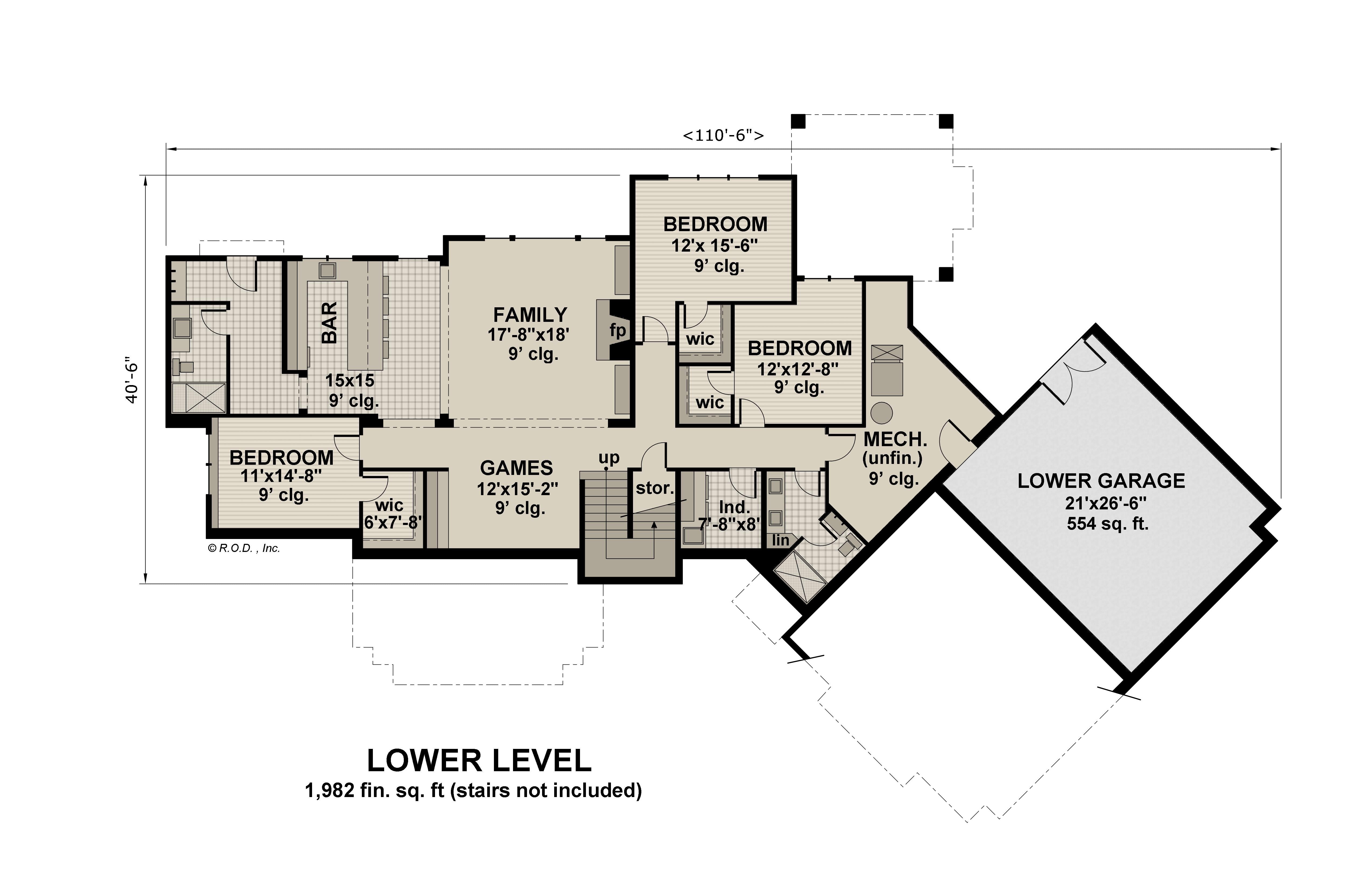 Lower Floor Plan