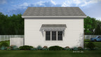 Two Car Garage Apartment with Side Yard