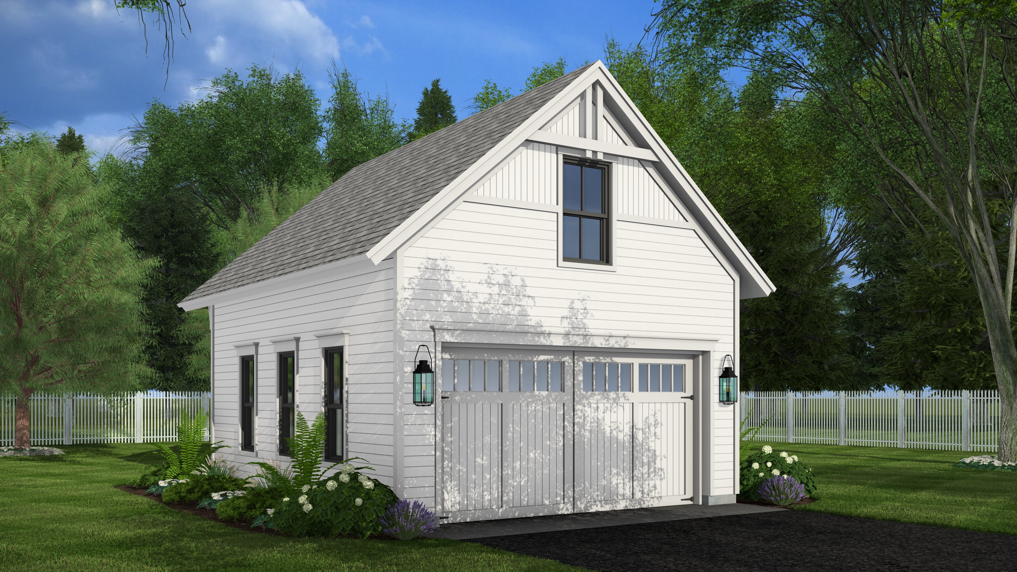 Two Car Garage
