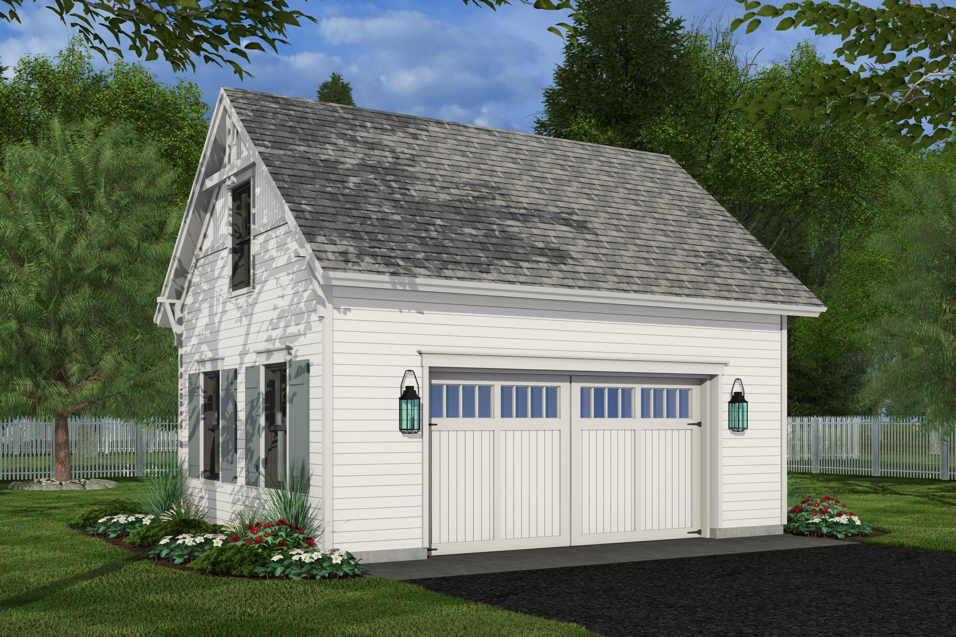 Two Car Garage