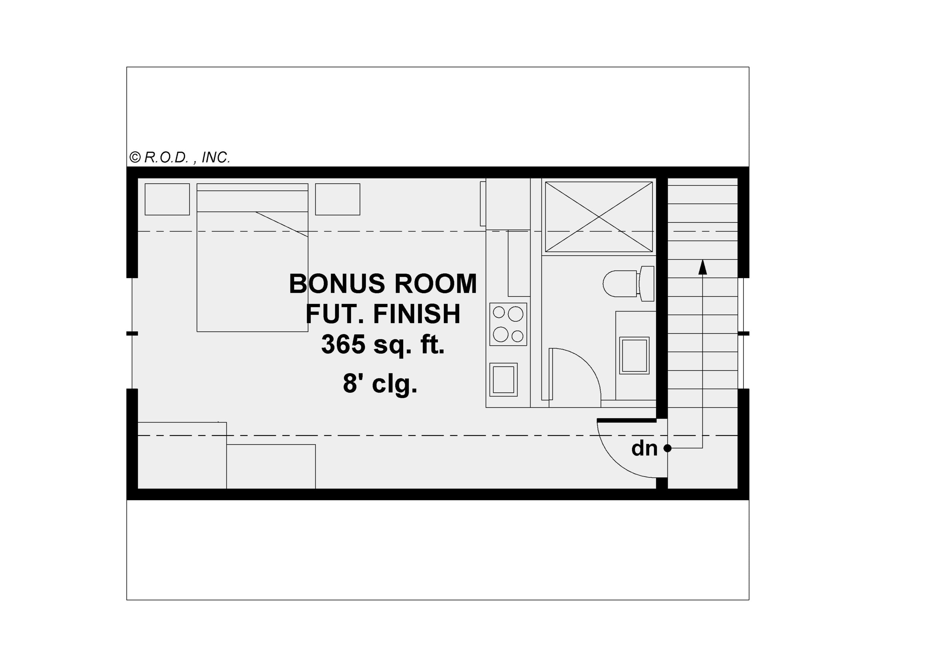 Two Car Garage Apartment with Side Yard