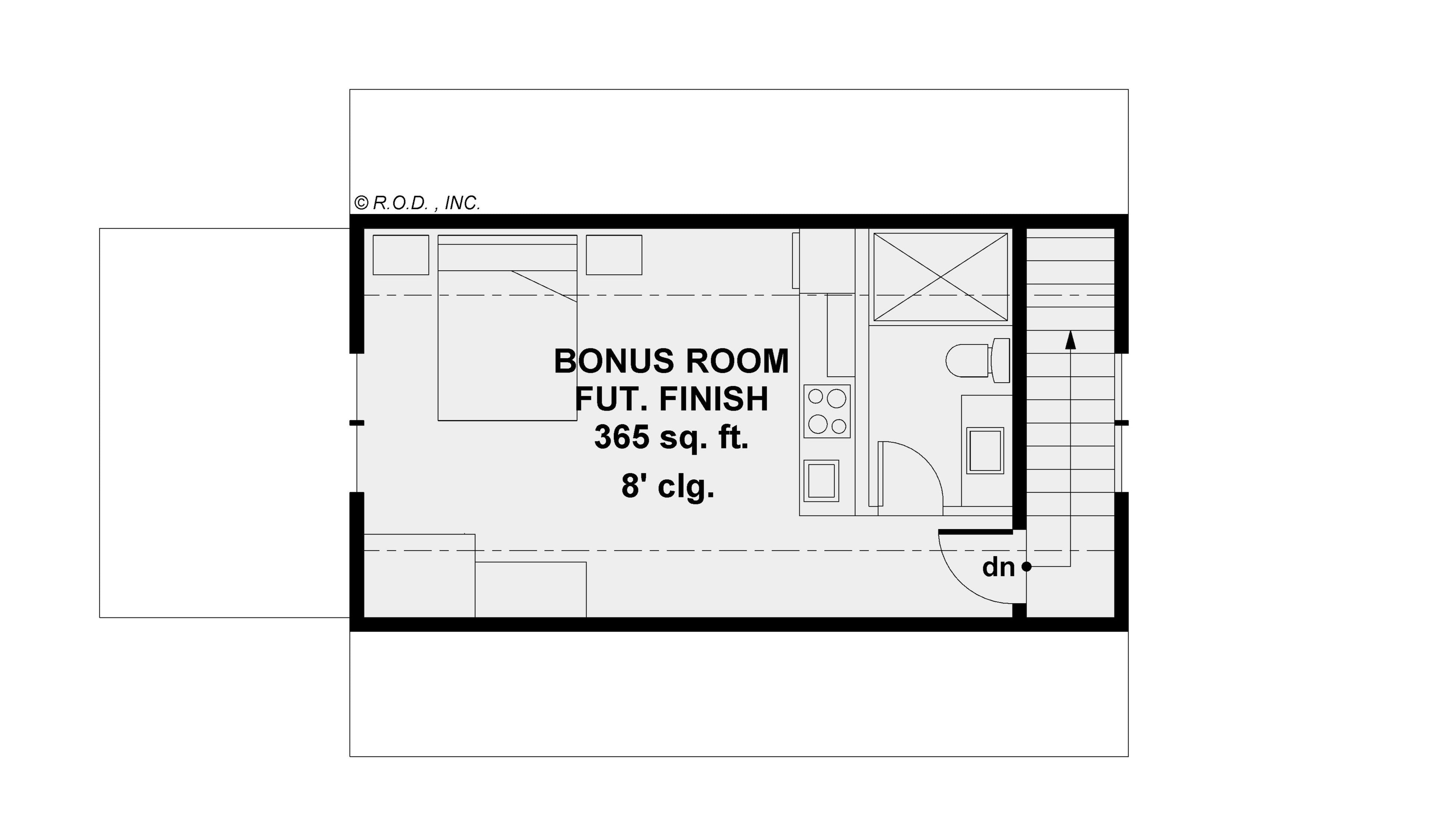 Two Car with Golf Cart Garage Apartment