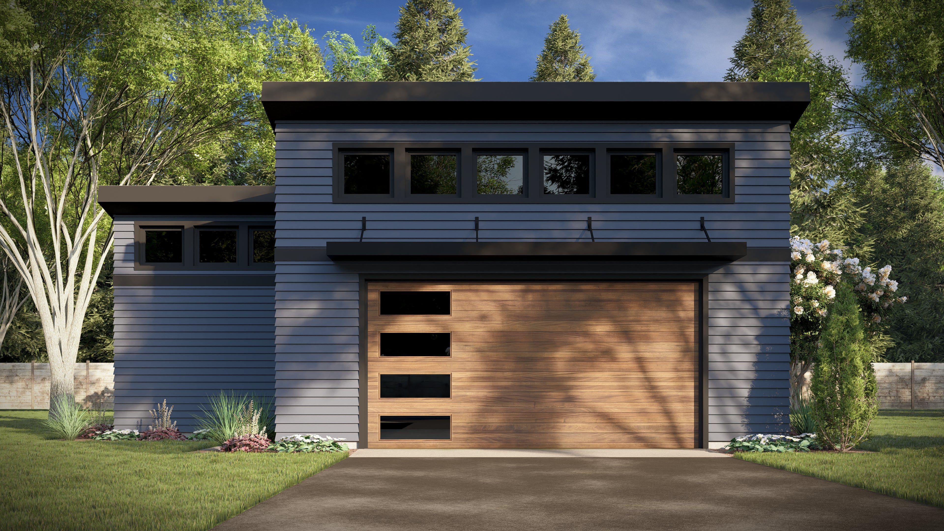 Two Car Garage Workshop