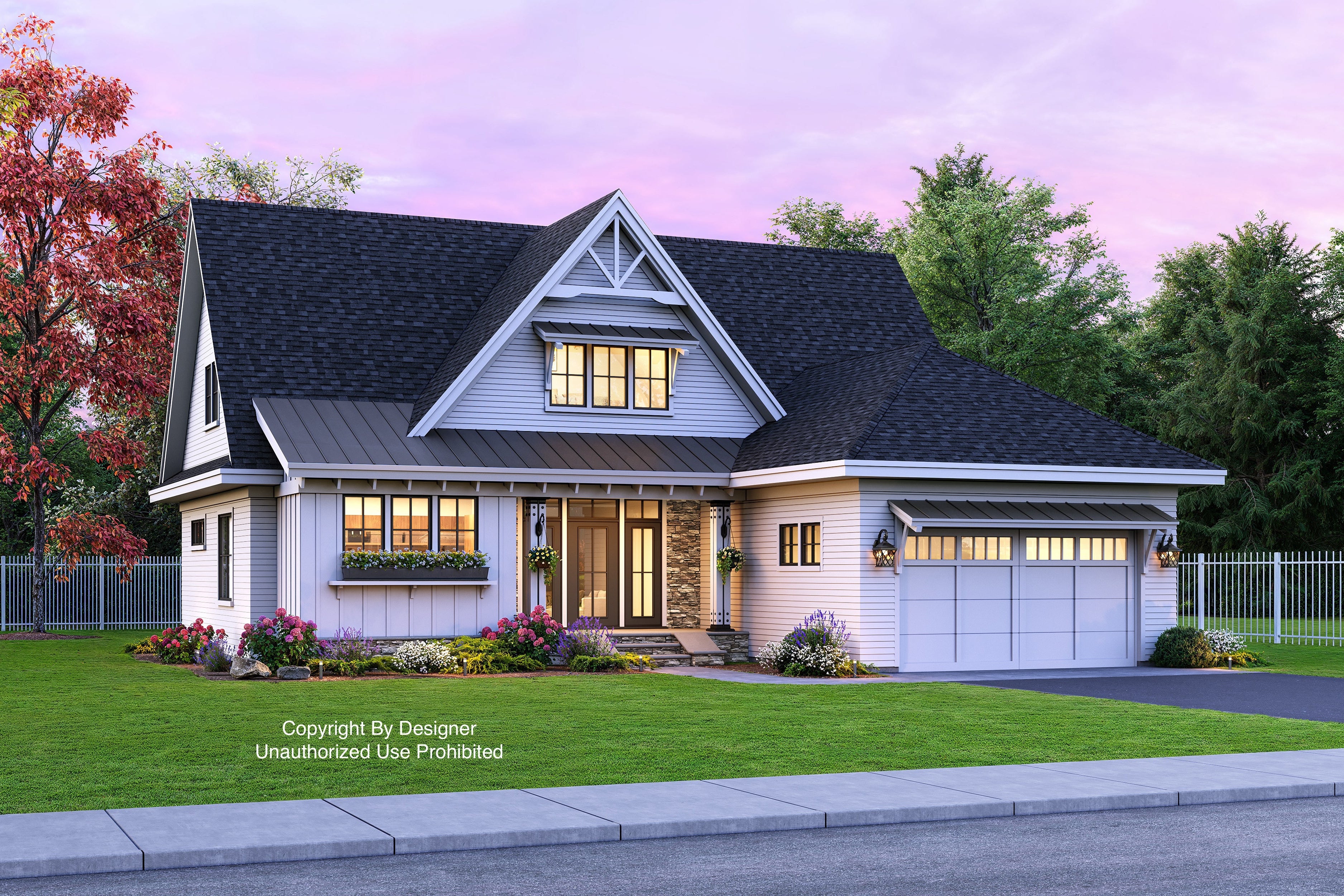 Cherry Pond Farm House Plan